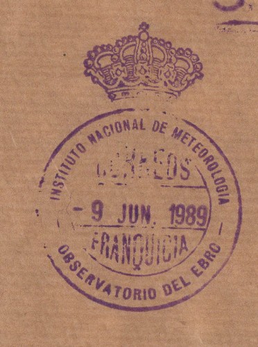 FRAN INSTITUTO NACIONAL DE METEOROLOGIA OBSERVATORIA DEL EBRO 1989 F.jpg