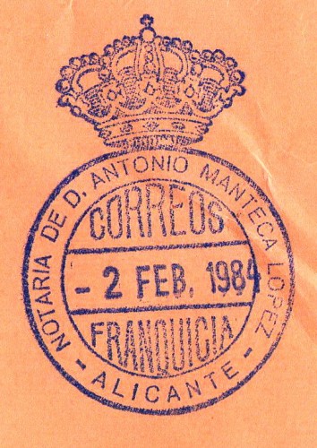 FRAN NOT DE DON ANTONIO MANTECA LÓPEZ Alicante 1984 f.jpg