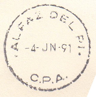 CPA ALICANTE ALFAZ DEL PI 1991.jpg
