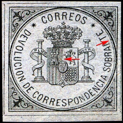 Algunas marcas de autenticidad del num. 172
