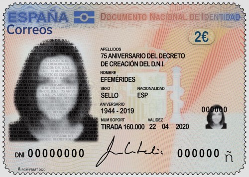 2020-05-14. Era el 2020-04-22. Efemérides. 75 aniversario Decreto de creación D.N.I. Boceto. Baja.jpg