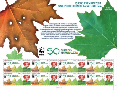 2020-05-14. Era el 2020-04-22. Sello Solidario. WWF. Protección de la naturaleza. Pliego Premium. Boceto. Baja.jpg