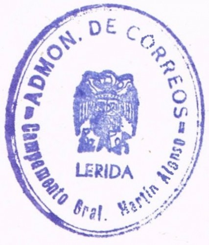 Campamento Talarn marca administracion Correos