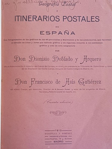 Geografía Postal e Itinerarios Postales de España. 1912.jpg