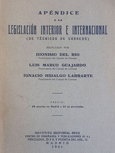 Apéndice a la Legislación Interior e Internacional. 1941.jpg