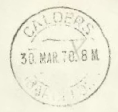 CALDERS 1970