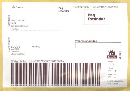 Etiqueta Grande. Nuevo Correos. Carta certificada. 1720005-Palafrugell. Inicio código. Prueba Entrega Electronica. 6,55. 10x14,4. 2020-06-09. Baja.jpg