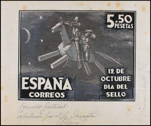 Clavileño. Proyecto Original realizado a pluma. Manuscrito Aprobado por el Sr. Director y firma Castro Gil, grabador del sello_1568x1307.jpg