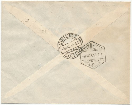 Fechador. Puente curvo. Madrid. Urgente. Carteria. 1946-03-04. Carta. Reverso. Baja.jpg
