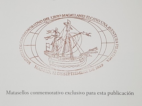 Magallanes Elcano. Una aventura filatélica. Matasellos. Baja.jpg