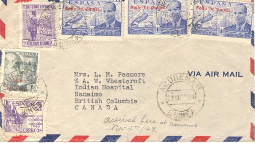 Fechador. Puente cerrado. Guinea. Akurenam. 1949-10-21. Sobre. Anverso.jpg