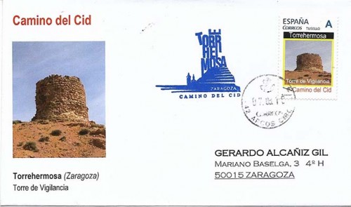 Sello persoalizado - Camino del Cid - Torrehermosa - Arcos Circular 3.jpg