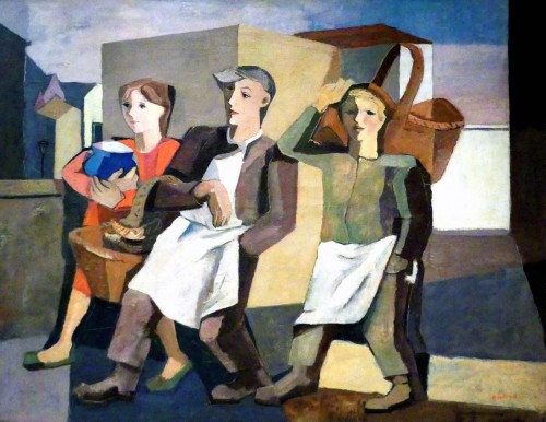 Pravoslav Kotík, pintura “Pekaři” (&quot;Los panaderos&quot;)