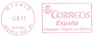 FPO. AF-107. Madrid. Madrid Suc 29. 2831394. Roja. 2011-08-02. 300 ppp.jpg