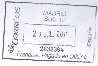 FPO. AF-103. Madrid. Suc 39. 2832394. 2011-07-29. 300 ppp.jpg