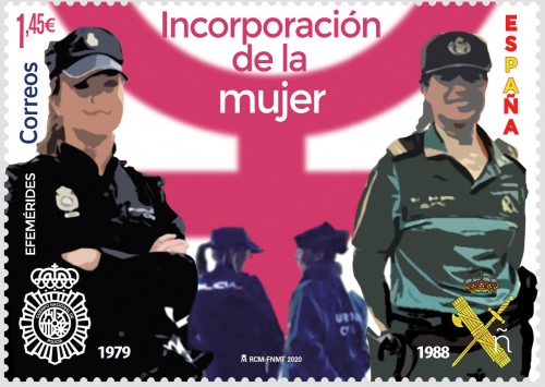 2020-09-29. Incorporación de la mujer a Policía Nacional y Guardia Civil. Boceto. Baja.jpg