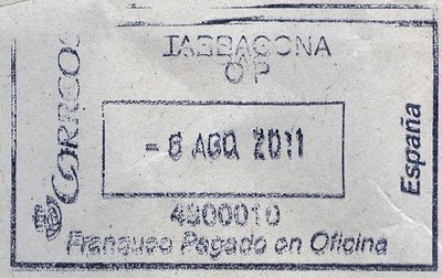 Letras O P separadas en segunda líena