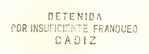 Página 157. 2. Detenida por Insuficiente Franqueo Cadiz. 1,5x6.jpg