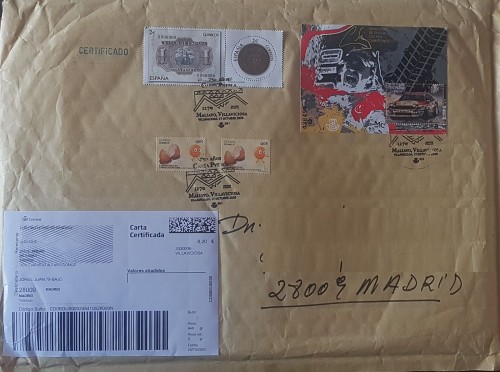 Etiqueta Grande. Nuevo Correos. Carta certificada. 3330006-Villaviciosa. Inicio código. 8,20. 10x14,7. 2020-10-26. Sobre. Baja.jpg