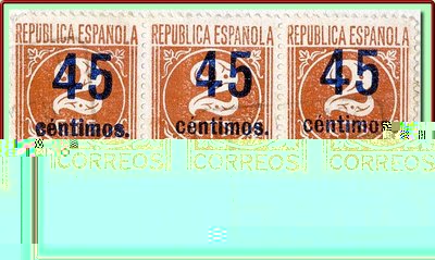 #744 tira de tres con variedad de Sisante a Madrid, ampliación
