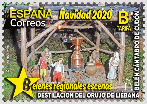 2020-11-05. Navidad. Belenes regionales escenas. Belén cántabro de Cudón. Cantabria. Boceto.jpg