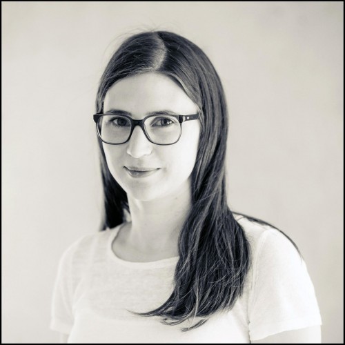 La diseñadora gráfica Julia Obermüller