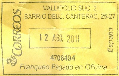 FPO. AF-103. Valladolid Suc. 2. Barrio Delic. Canterac, 25-27. 4708494. 2011-08-12.jpg