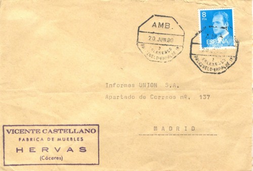 Ambulante. Salamanca-Palazuelo-Empalme 1ª. 2. 1980-06-20. Sobre.jpg