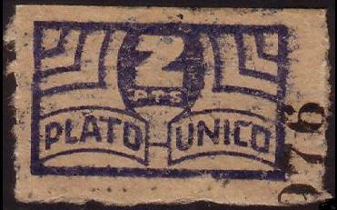 Plato Único, 2 ptas