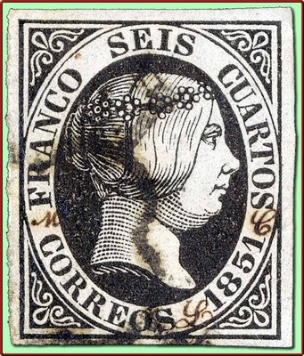 #6-D072 Primera Tirada, marquila en anverso