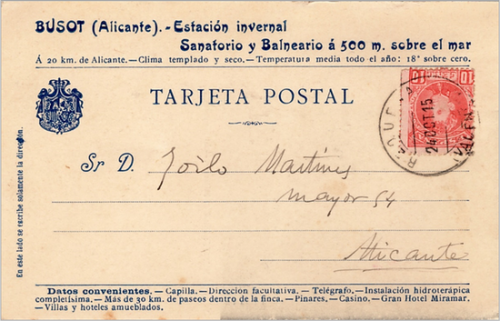 Puente cerrado. Valencia. Requena. 1905-10-24 (error en la fecha). Tarjeta. Anverso. Baja.png