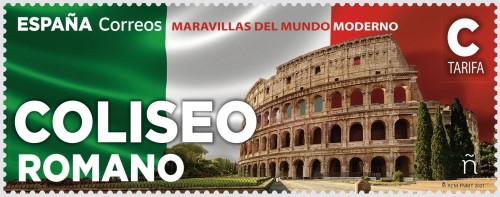 2021-01-21. Maravillas del Mundo Moderno. Coliseo Romano. Boceto. Baja.jpg