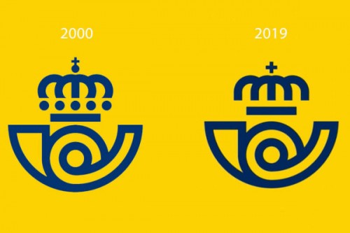 Logotipo de Correos antiguo y nuevo.jpg