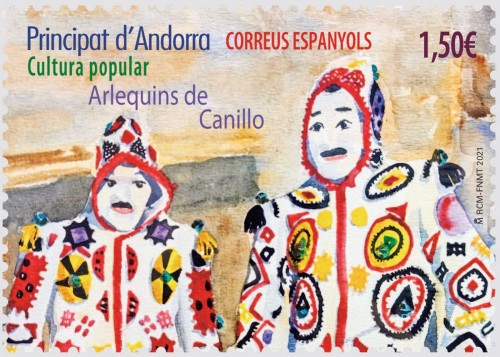 Andorra. 2021-02-12. Cultura Popular. Arlequins de Canillo. Boceto. Baja.jpg