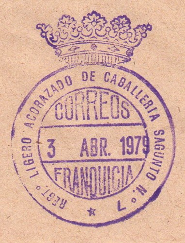 FRAN MIL REGIMIENTO ACORAZADO DE CABALLERIA SAGUNTO Nº 7 1978 F.jpg