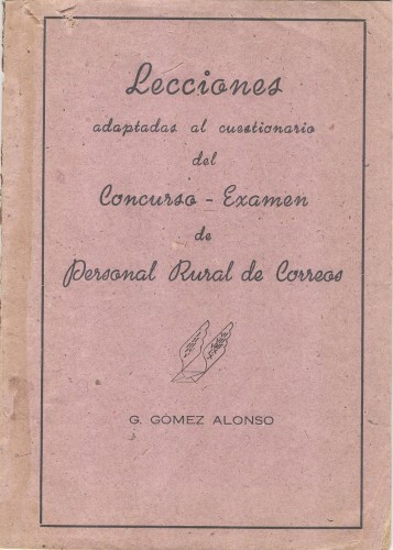 Lecciones de Legislación de Correos. Graciniano Gómez Alonso. Murcia, 1919.jpg