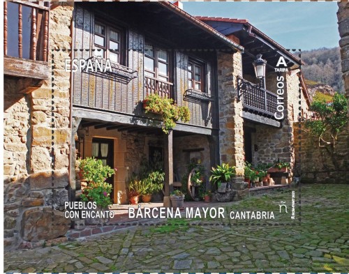 2021-03-11. Pueblos con Encanto 2021. Anverso. Bárcena Mayor. Cantabria. Boceto. Baja.jpg