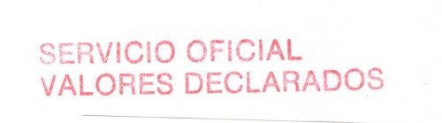 Correos. Unidad Central de Canje. Marca administrativa. Servicio Oficial. Valores Declarados. 2021-03-11.jpg