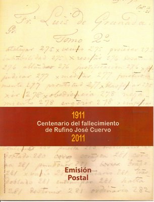 2011-07-27. Emision Rufino José Cuervo1.jpg
