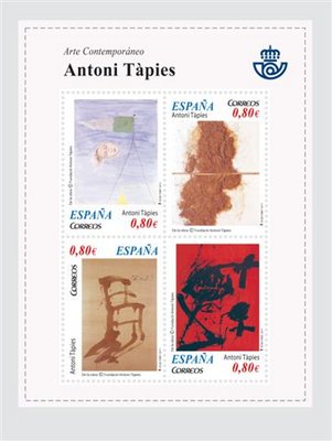 2011-09-12. Arte Contemporáneo. Antoni Tàpies. Hojita. Baja.jpg