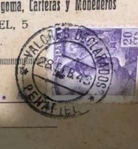 MP VALLADOLID PEÑAFIEL VALORES DECLARADOS 1943.JPG