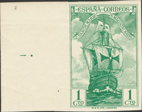 z 531ccs. 1930. 1 cts verde, borde de hoja. CAMBIO DE COLOR y SIN DENTAR.jpg