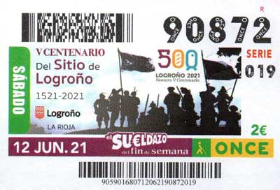 Cupón ONCE 2021