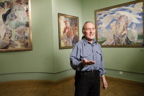 El gran artista ruso  Guéorgui Chichkine