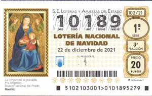 décimo loteria navidad
