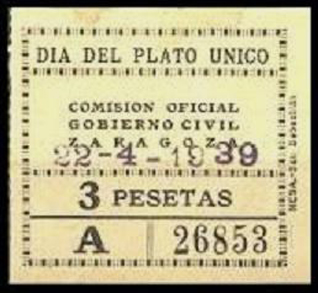 3 pesetas