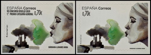 Sello emitido y sello en condiciones