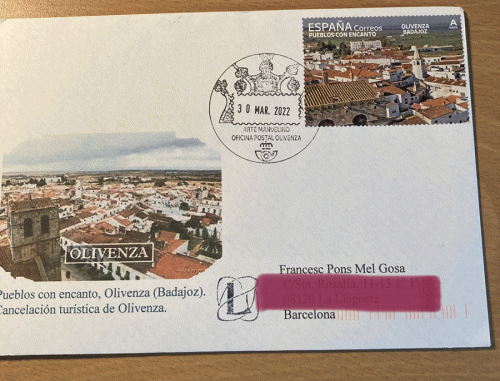 Carta mandada al grupo CCO