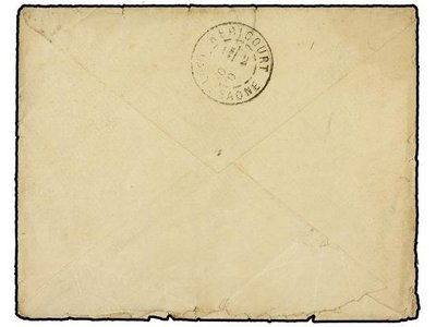 ESPAÑA. Ed.204. 1887. TANGER a FRANCIA. 25 cts. gris, mat. CORREO ESPAÑOL TANGER Rev.jpg