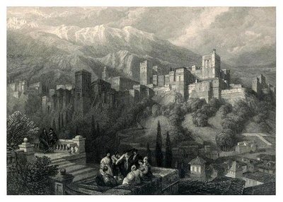 LA ALHAMBRA DESDE EL ALBAYCIN